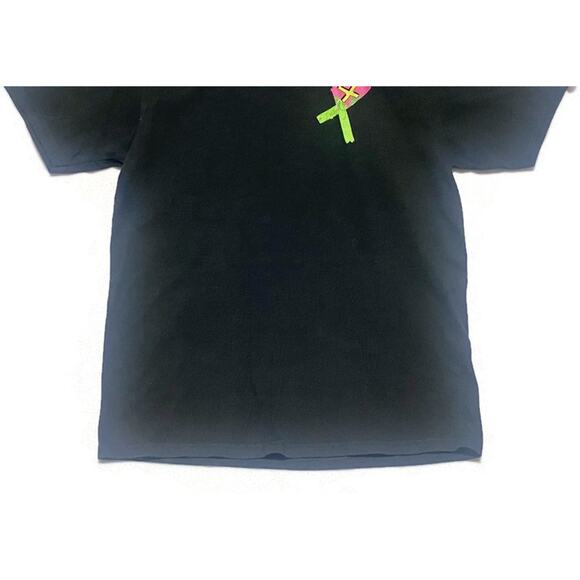 Pixel Vault Punks T-Shirt Large With Punks Graphic Black Short Sleeve - Picture 6 of 7